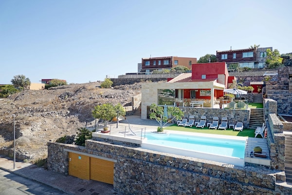 Villa met privézwembad en panoramisch uitzicht in San Bartolomé de Tirajana - thumbnail 6