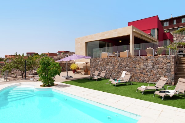 Luxe villa met privézwembad en spectaculair uitzicht op golfbaan Salobre - thumbnail 6