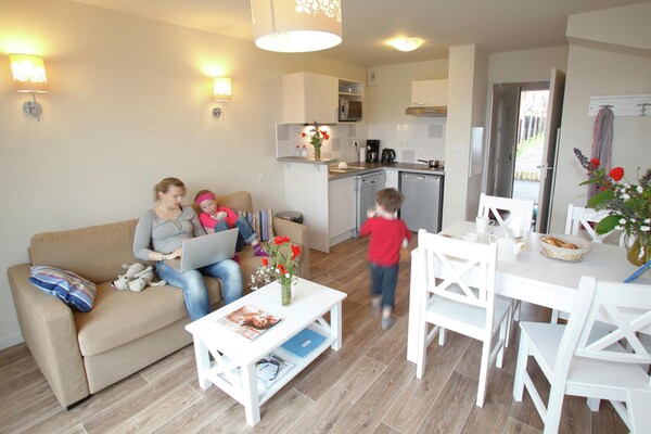 Vakantiehuis voor 6 personen in hartje Le Crotoy aan de Sommebaai - thumbnail 3