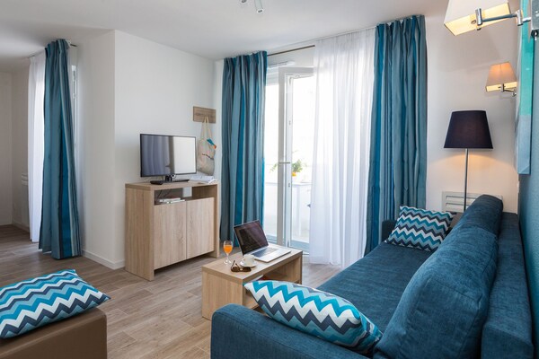 Knus appartement voor 4 op vakantiepark Le Domaine des Pins, Noirmoutier - thumbnail 2