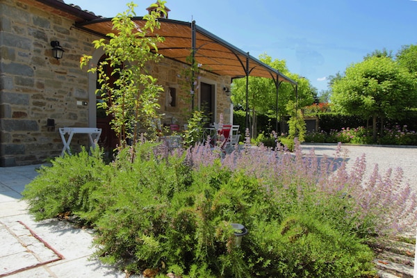 Casina la Graziosa: Vrijstaande villa met zwembad aan de voet van Cortona - thumbnail 3