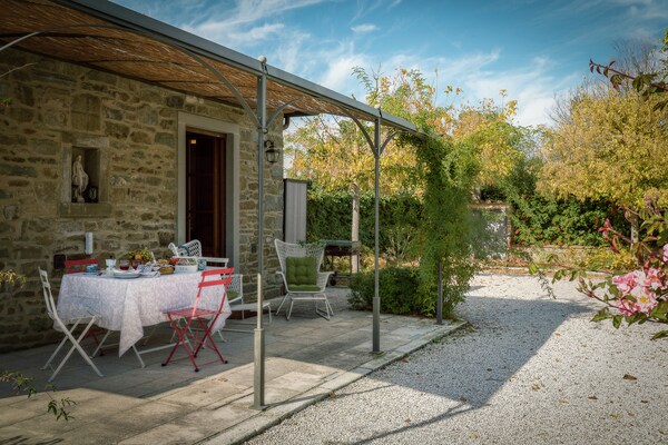 Casina la Graziosa: Vrijstaande villa met zwembad aan de voet van Cortona - thumbnail 5