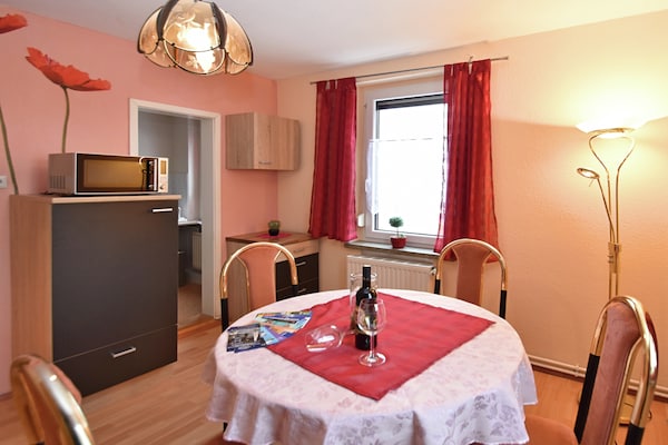 Rustiek appartement voor 5 aan de bosrand in Tannenbergsthal - thumbnail 6
