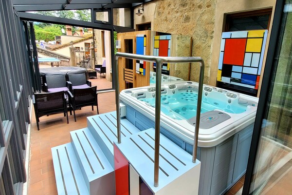 Villa Gualtierotti: Luxe villa met zwembad en sauna voor 12 personen in Toscane - thumbnail 5