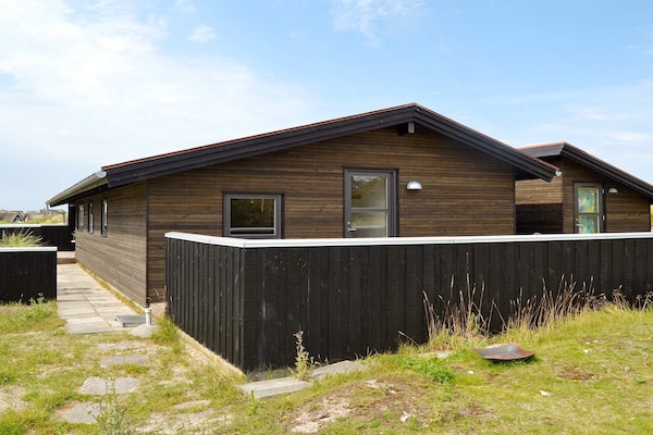 Vrijstaand vakantiehuis met sauna & whirlpool op 300m van de zee in Rindby - thumbnail 5