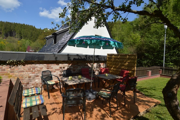 Vrijstaand vakantiehuis met omheinde tuin in de Vulkaaneifel, Hellenthal - thumbnail 5