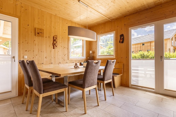 Luxe chalet aan het meer en de piste in Sankt Georgen am Kresichberg · 8 pers. - thumbnail 4