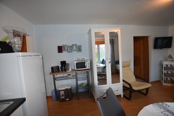 Knus appartement Windspiel in Pepelow, 500m van strand & met tuin - thumbnail 3