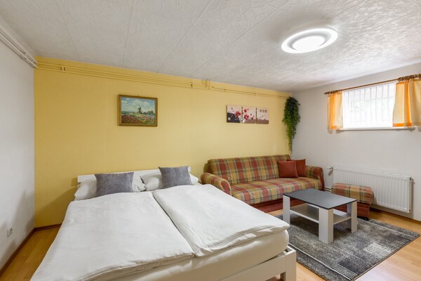 Knus appartement voor 4 in het glooiende Klützer Winkel, 8 km van zee - thumbnail 5