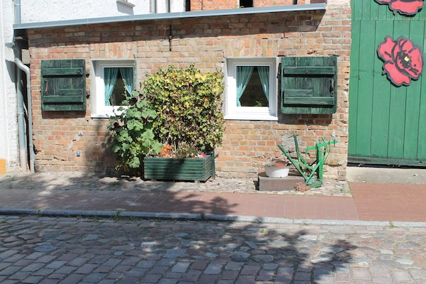 Nostalgie Alte Dampfbäckerei: sfeervol appartement in bosrijk Damgarten - thumbnail 4