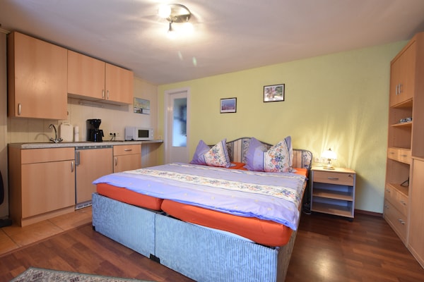Knus appartement met tuinterras, 800 meter van het strand in Boltenhagen - thumbnail 4