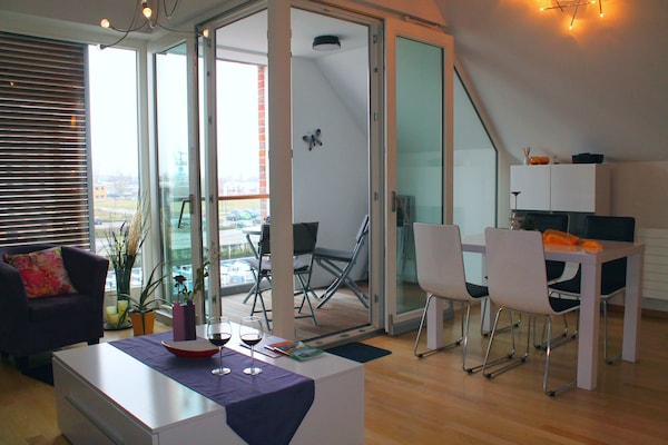 2-persoons appartement Schifferhus Hafen in centrum Wismar - thumbnail 6