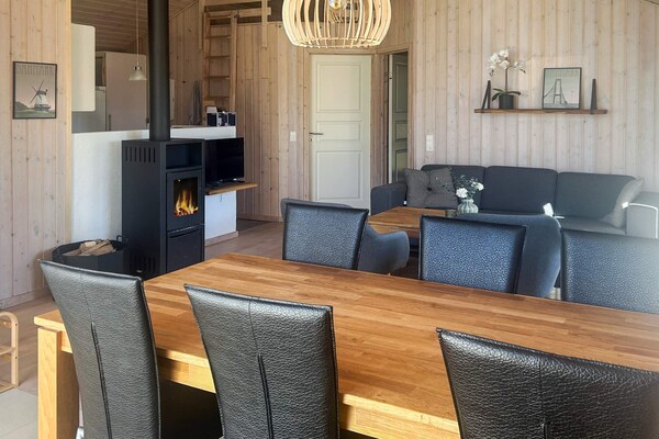 Vrijstaand vakantiehuis met wellness op 750m van zee in Hals, Denemarken - thumbnail 5