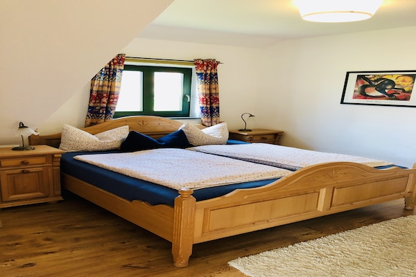 Sfeervol appartement in rustig vakantiepark bij Barlin, Duitsland - thumbnail 2