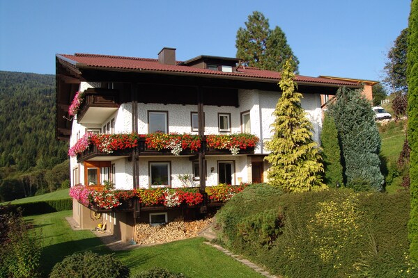 Appartement Verditz 3 met balkon en bergzicht nabij Afritz am See - thumbnail 4