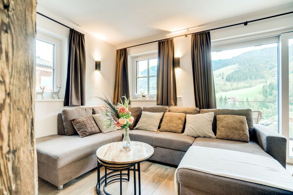 Vrijstaand luxe chalet voor 12 personen met sauna en uitzicht op de Hochkönig - thumbnail 6