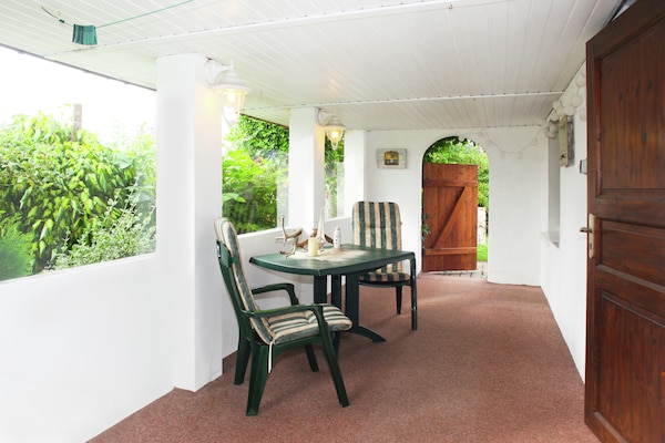 Romantisch vakantiehuis Im Grünen in Kühlungsborn, 1,5 km van het strand - thumbnail 5