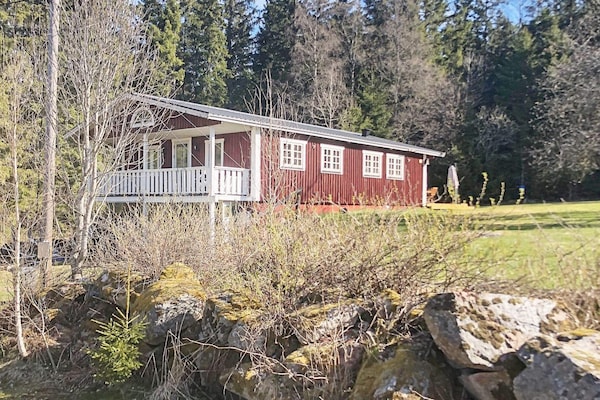 Houten vakantiehuis aan bosrand met sauna en meertje op 100 meter - thumbnail 6