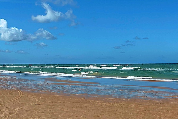 Op 500 m van zee: Scandinavisch vakantiehuis in Strandby - thumbnail 5