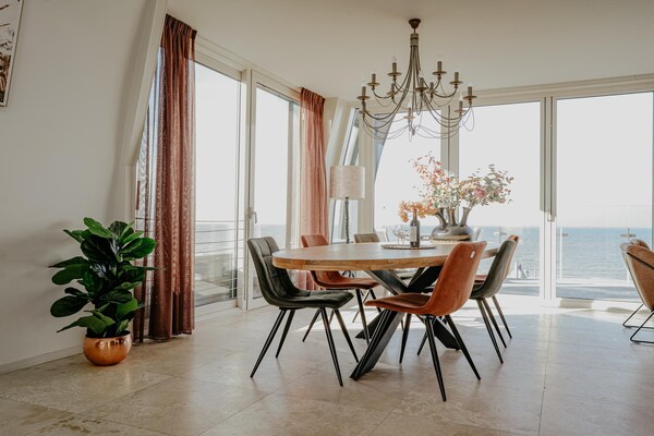 Luxueus duplexappartement De ZeeParel Pink Shrimp met zeezicht in Egmond - thumbnail 2