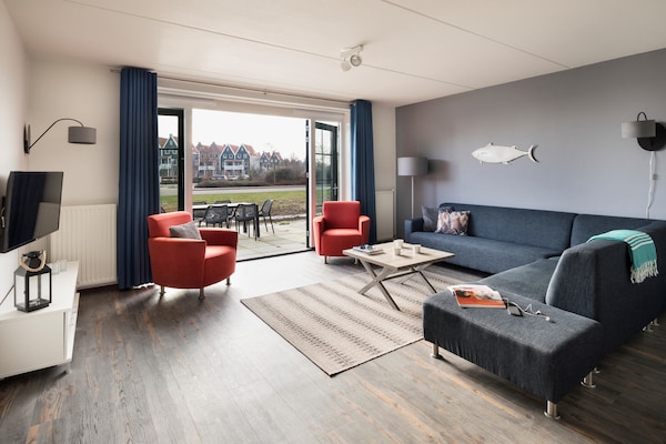 Modern appartement voor 7 personen op Marinapark Volendam aan het water - thumbnail 1