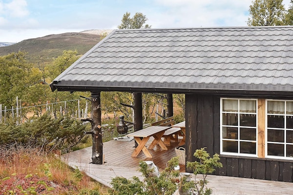 Rustiek vakantiehuis in Rennebu, 10m van skilift & vlakbij Nationaal Park Trollheimen - thumbnail 2
