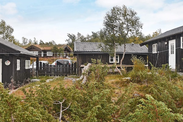 Rustiek vakantiehuis in Rennebu, 10m van skilift & vlakbij Nationaal Park Trollheimen - thumbnail 4