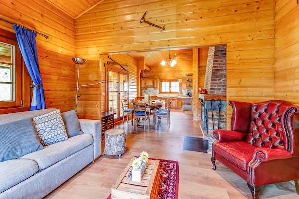 Vintage chalet voor 6 in de bossen van de Ardennen bij Aywaille - thumbnail 5