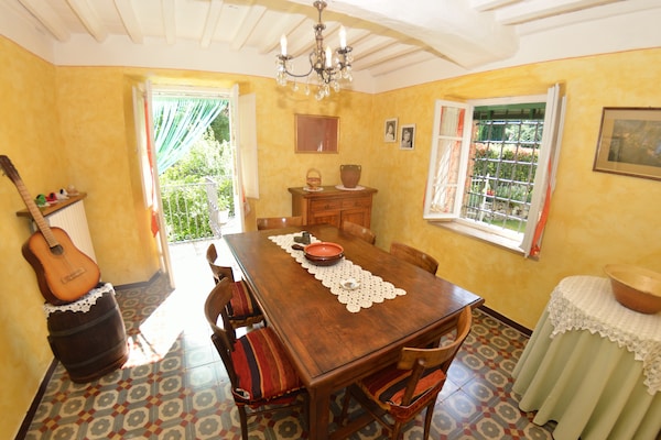 Authentiek Toscaans landhuis met privézwembad bij Lucca - thumbnail 6
