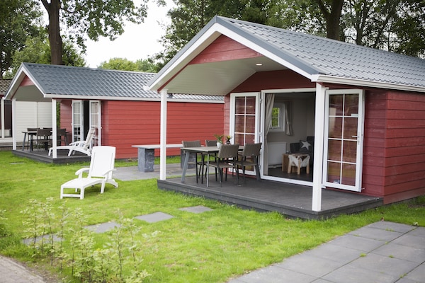 Sfeervol chalet op de Veluwe met tuin, huisdiervriendelijk - thumbnail 5