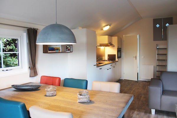 Chalet op Recreatiepark de Boshoek: wellness, natuur en honden welkom - thumbnail 3