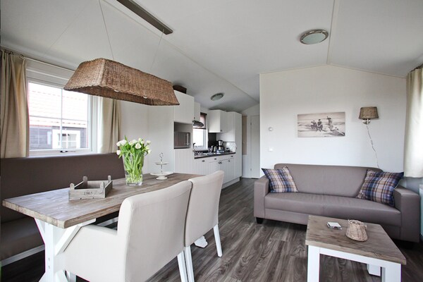 Chalet op Recreatiepark de Boshoek: wellness, natuur en honden welkom - thumbnail 2