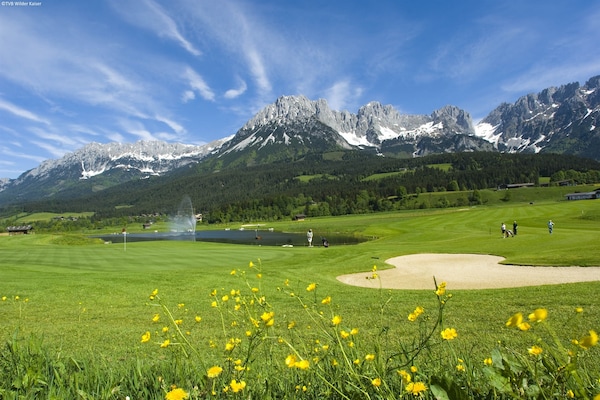 Aan de piste: Ruim appartement Kaiserblick in Sankt Johann in Tirol - thumbnail 4