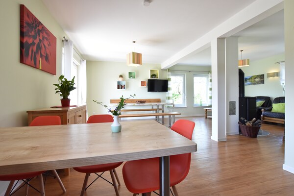 Ruim vakantiehuis Hornstorf voor 11 personen met tuin en open haard - thumbnail 6