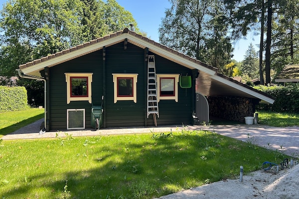 Kukeluusje: Luxe Finse chalet met sauna op de Veluwe - thumbnail 6