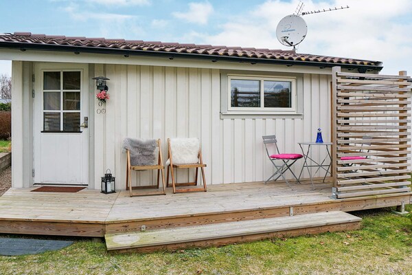 Op 900 m van zee: gezellig vakantiehuis voor 5 personen in Falkenberg - thumbnail 1