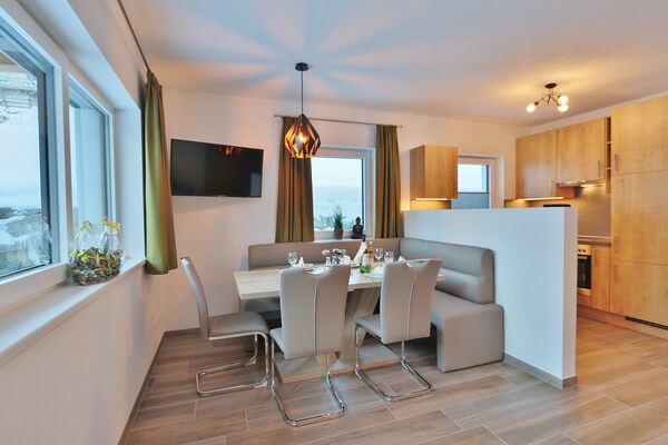 Modern appartement in Piesendorf met terras, dicht bij skilift en centrum - thumbnail 3