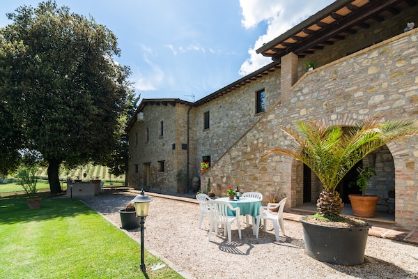 Landhuis Olivo in Perugia: Ruim vakantieverblijf met wellness en zwembad - thumbnail 6