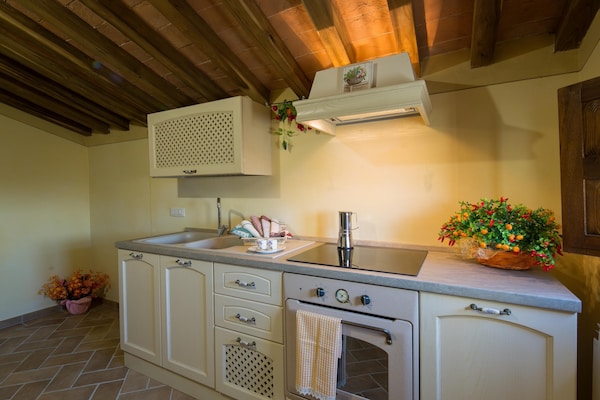Privézwembad en landelijke charme in villa Borgo Le Spighe, Cortona - thumbnail 3