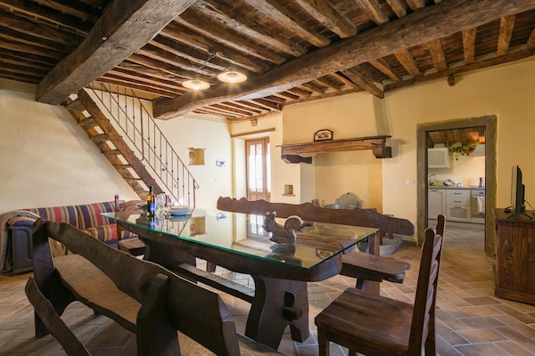 Privézwembad en landelijke charme in villa Borgo Le Spighe, Cortona - thumbnail 4