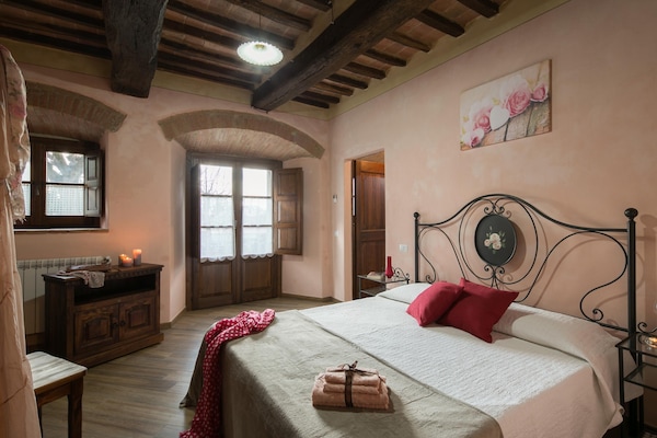 Privézwembad en landelijke charme in villa Borgo Le Spighe, Cortona - thumbnail 2