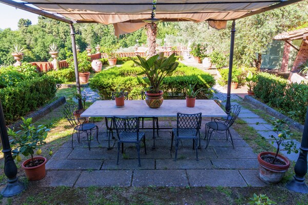 Rustiek appartement Papavero met gedeeld zwembad en wellness in het Toscaanse bos - thumbnail 6