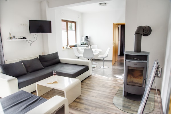 Ruim appartement bij de lagune met terras, vlakbij zee en bos - thumbnail 5