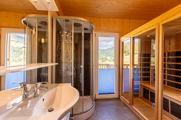 Vrijstaand chalet voor 9 personen direct aan de skipiste in Kreischberg - thumbnail 6
