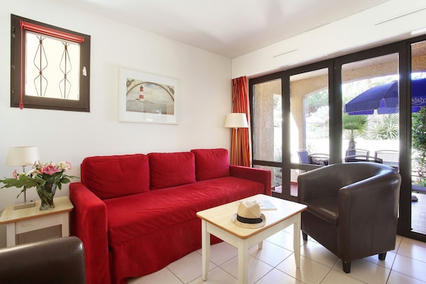 Licht appartement voor 6 personen in autovrije Club Saint Loup, Agde - thumbnail 2