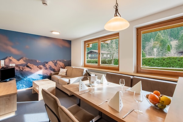 Modern appartement in het bos met wellness in Wald im Pinzgau - thumbnail 4