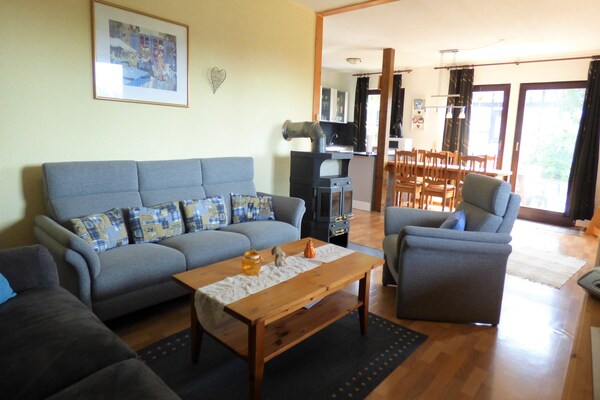 Knus appartement in vakwerkhuis aan de rand van Nationaal Park Kellerwald-Edersee - thumbnail 5