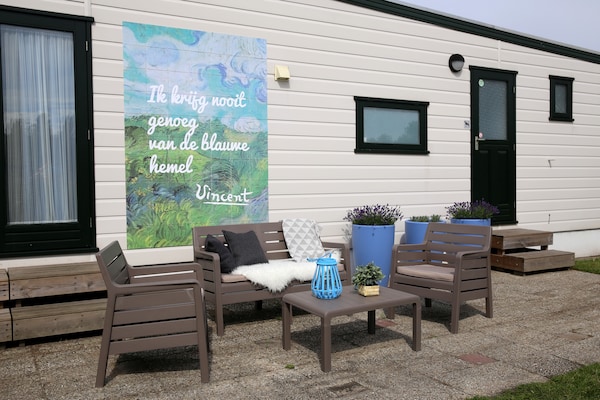 Vrijstaand 6-persoonschalet op Recreatiepark Duinhoeve in Udenhout - thumbnail 4