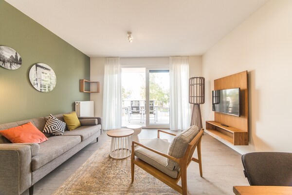 Luxe 4-persoonsappartement op Resort Maastricht met zwembad - thumbnail 2