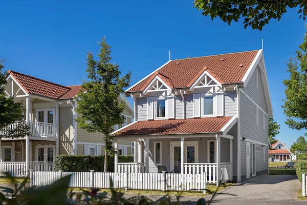 Luxe spavilla Aquadelta 30 bij Grevelingenmeer, 8 pers., sauna en bubbelbad - thumbnail 1